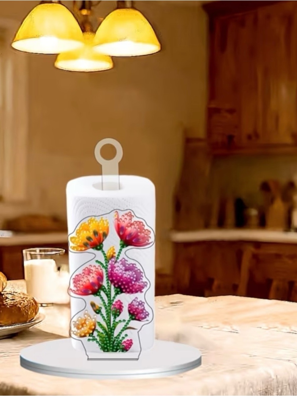 Handcrafted Paper Towel Holder - sealed - Picture 2 of 7